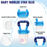 Baby Feeding Fruit Nibbler for Baby (Blue)